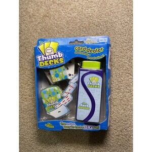 New Fundex Thumb Decks Mini Playing Cards Dealer Collectible Tin 2004